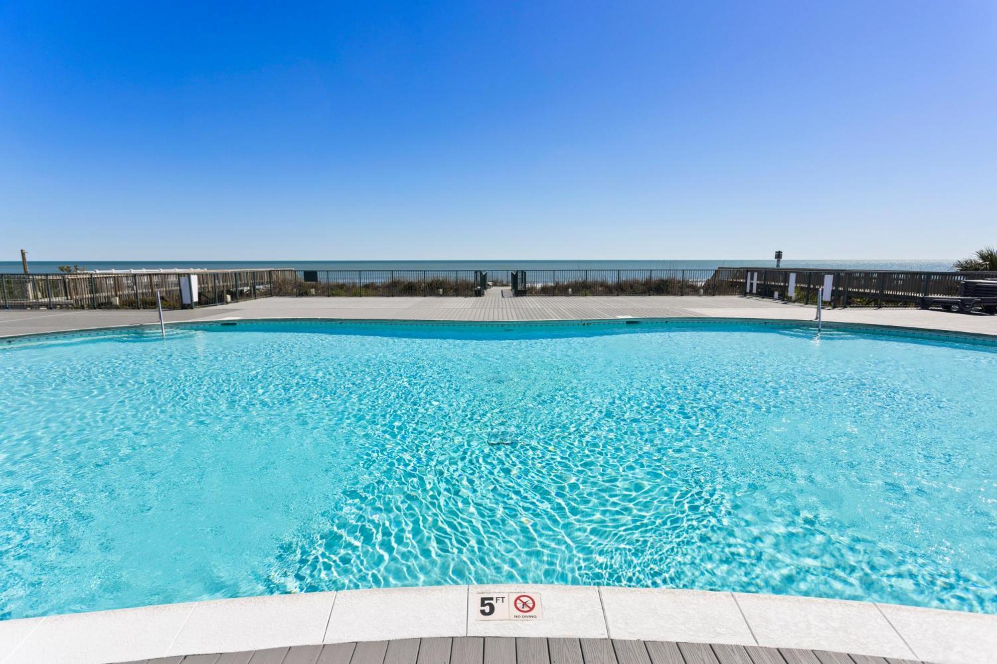 Oceanview 4Br/4Ba Condo, Steps To Beach/Pool Ocean Isle Beach Exterior photo