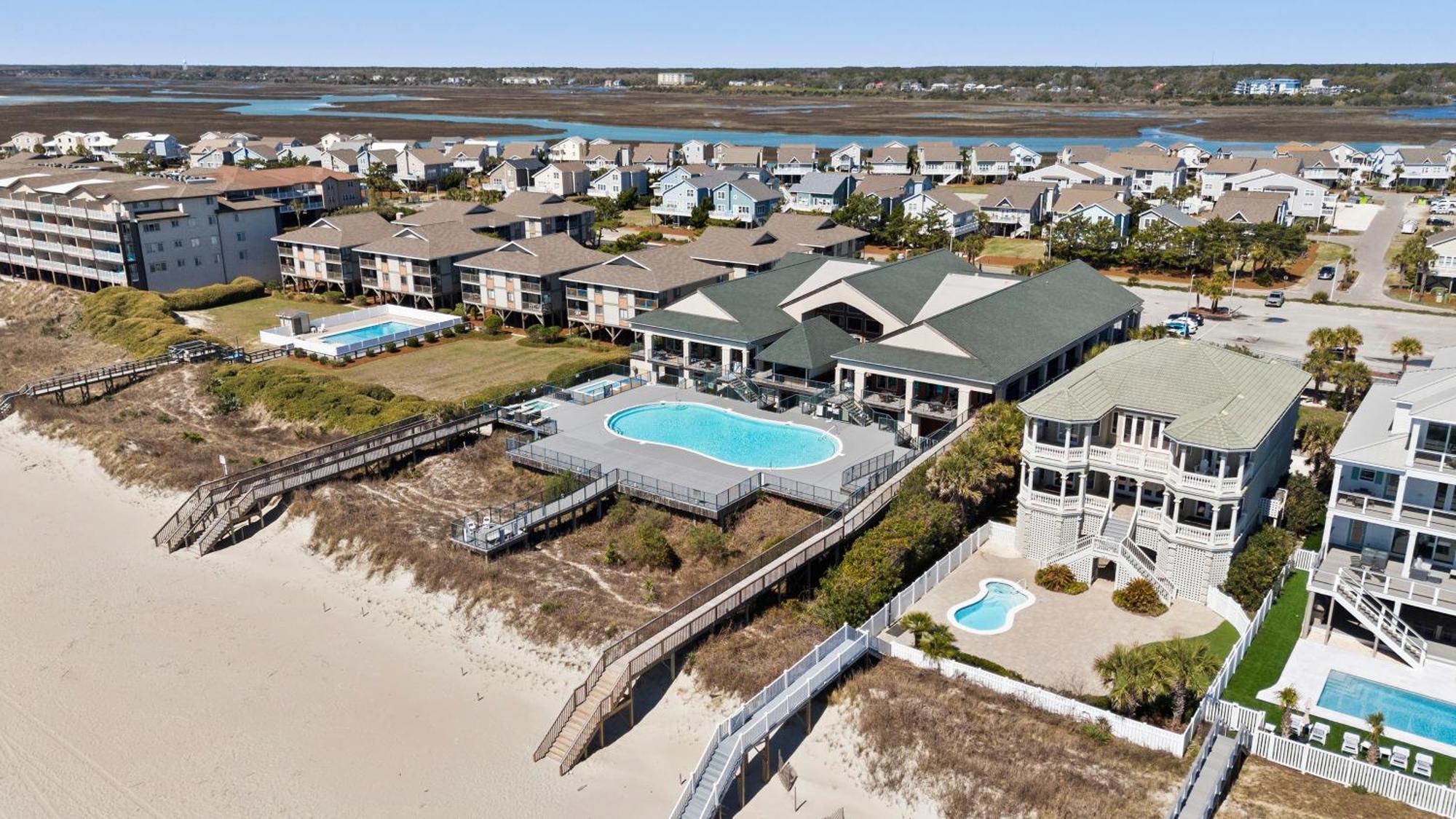 Oceanview 4Br/4Ba Condo, Steps To Beach/Pool Ocean Isle Beach Exterior photo