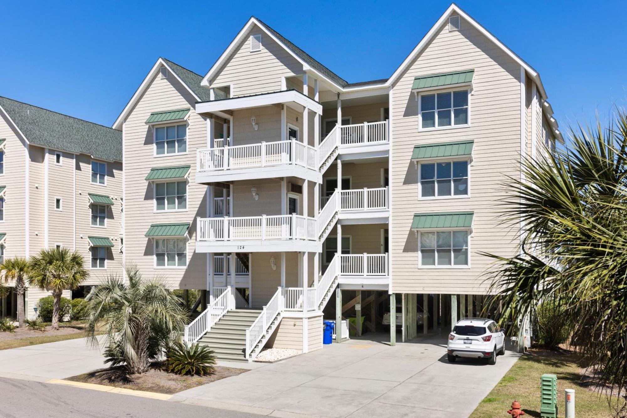 Oceanview 4Br/4Ba Condo, Steps To Beach/Pool Ocean Isle Beach Exterior photo